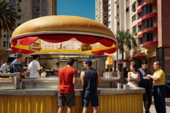 Hollywood iconic fast food