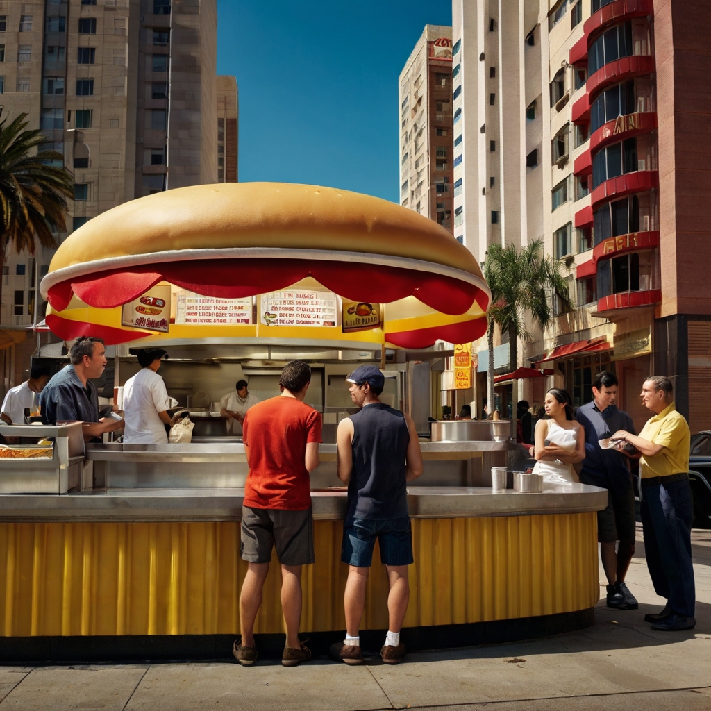 Hollywood iconic fast food