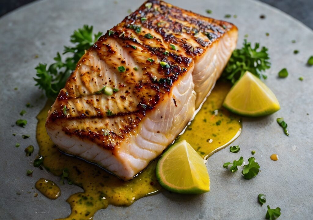 internal temp of mahi mahi