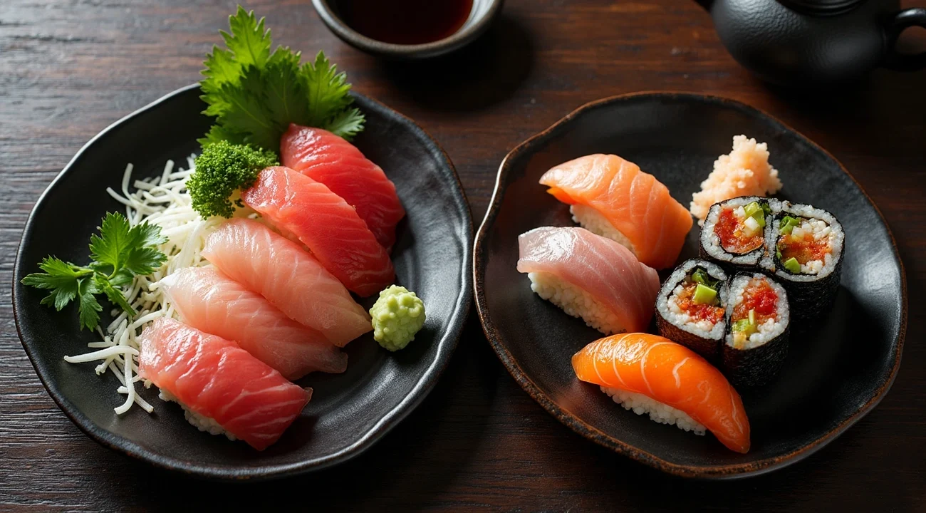Sushi vs Sashimi